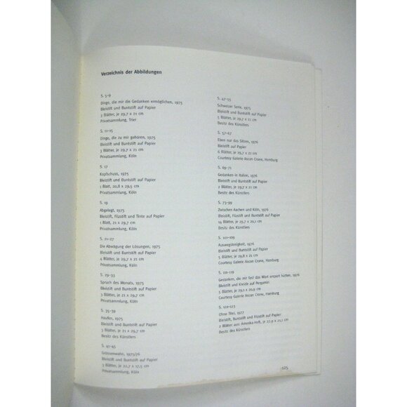 Marcel Odenbach Zeichnungen 1975 1977 German Paperback Catalog Gallery Copy READ - Picture 7 of 10